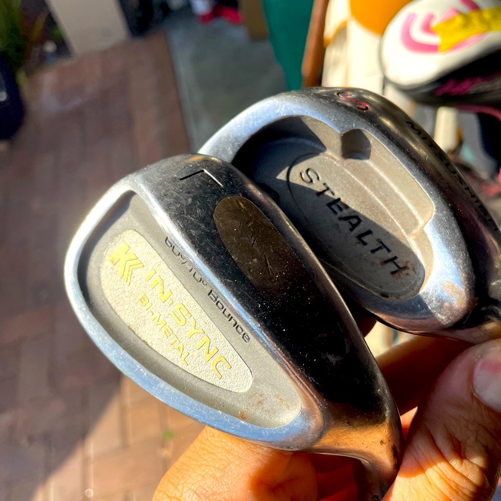 Golf Wedges Sand And Lob Wedges 2 Pc Set In Right hand